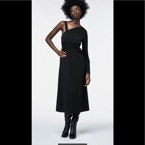Zara | Dresses | Zara Asymmetric Dress Can Fit For M Too | Poshmark Zara | Dresses | Zara Asymmetric Dress Can Fit For M Too | Poshmark